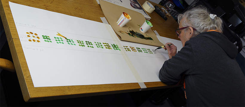 Original detailed photograph of Yijing drafting